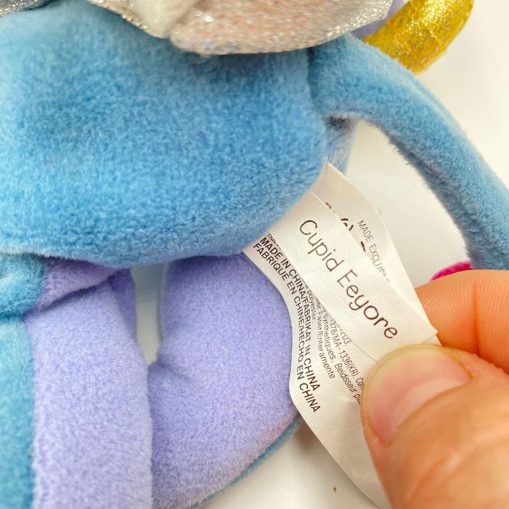 Disney Eeyore Cupid Mini Bean Bag Plush Valentine's‎ Day Stuffed Animal  Arrows